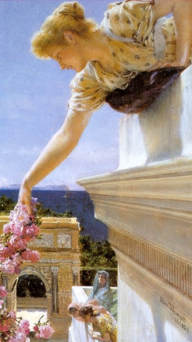 Bonne chance! Lawrence Alma-Tadema Reproductions de tableaux à la peinture à l’huile