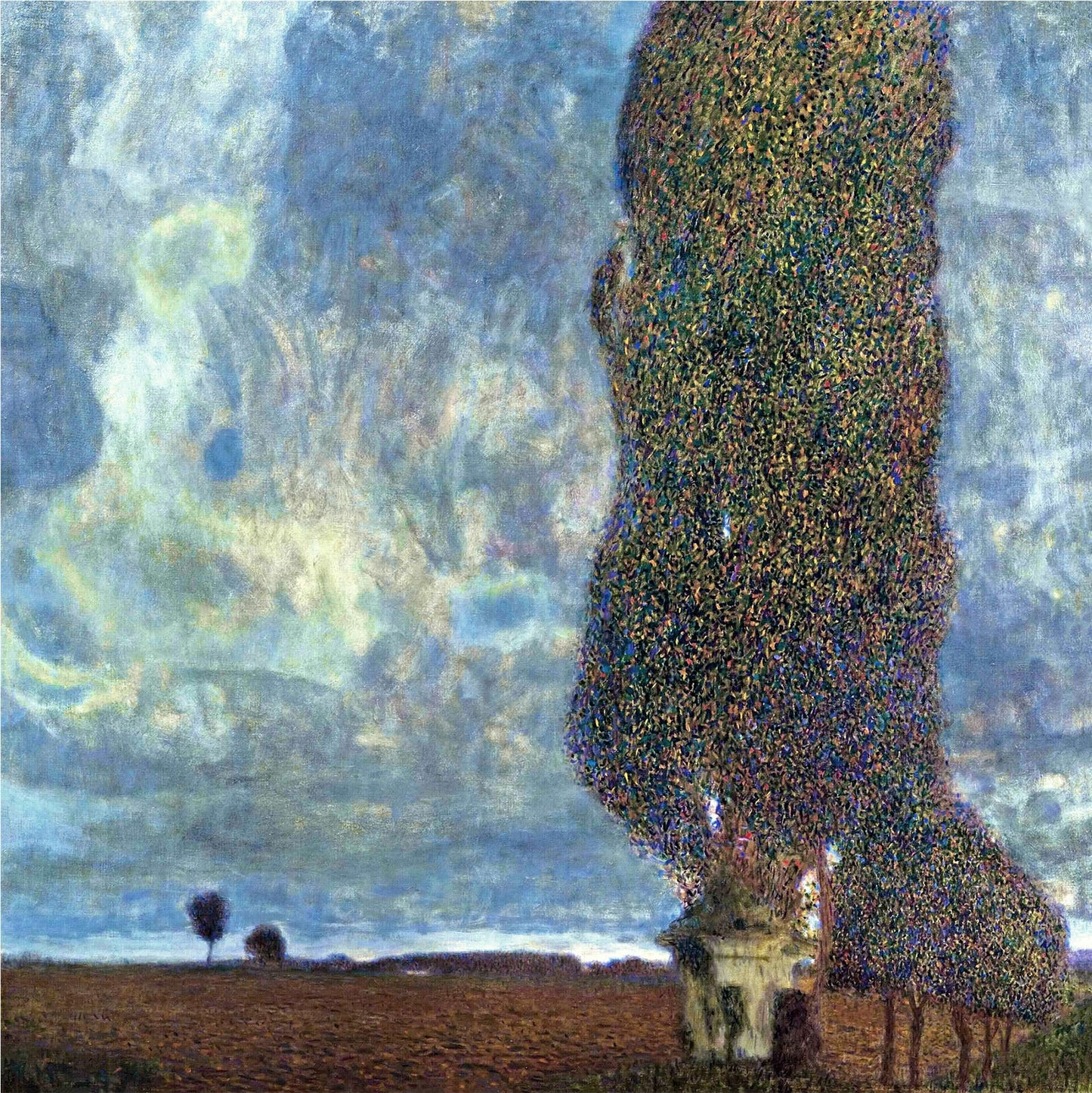 🌳 大きなポプラ II（近づく嵐）– グスタフ・クリムト（約1903年）