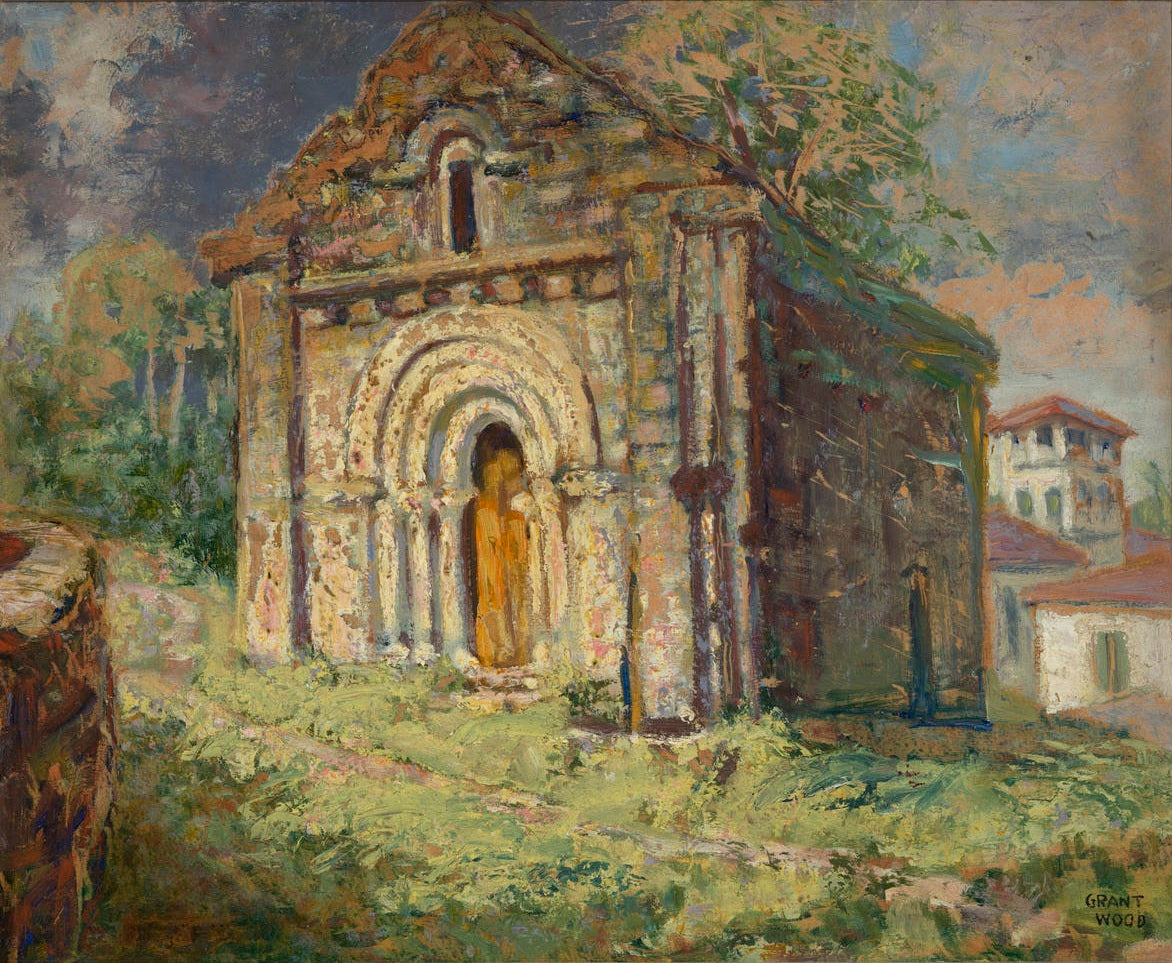 La Petite Chapelle, Chancelade - Grant Wood