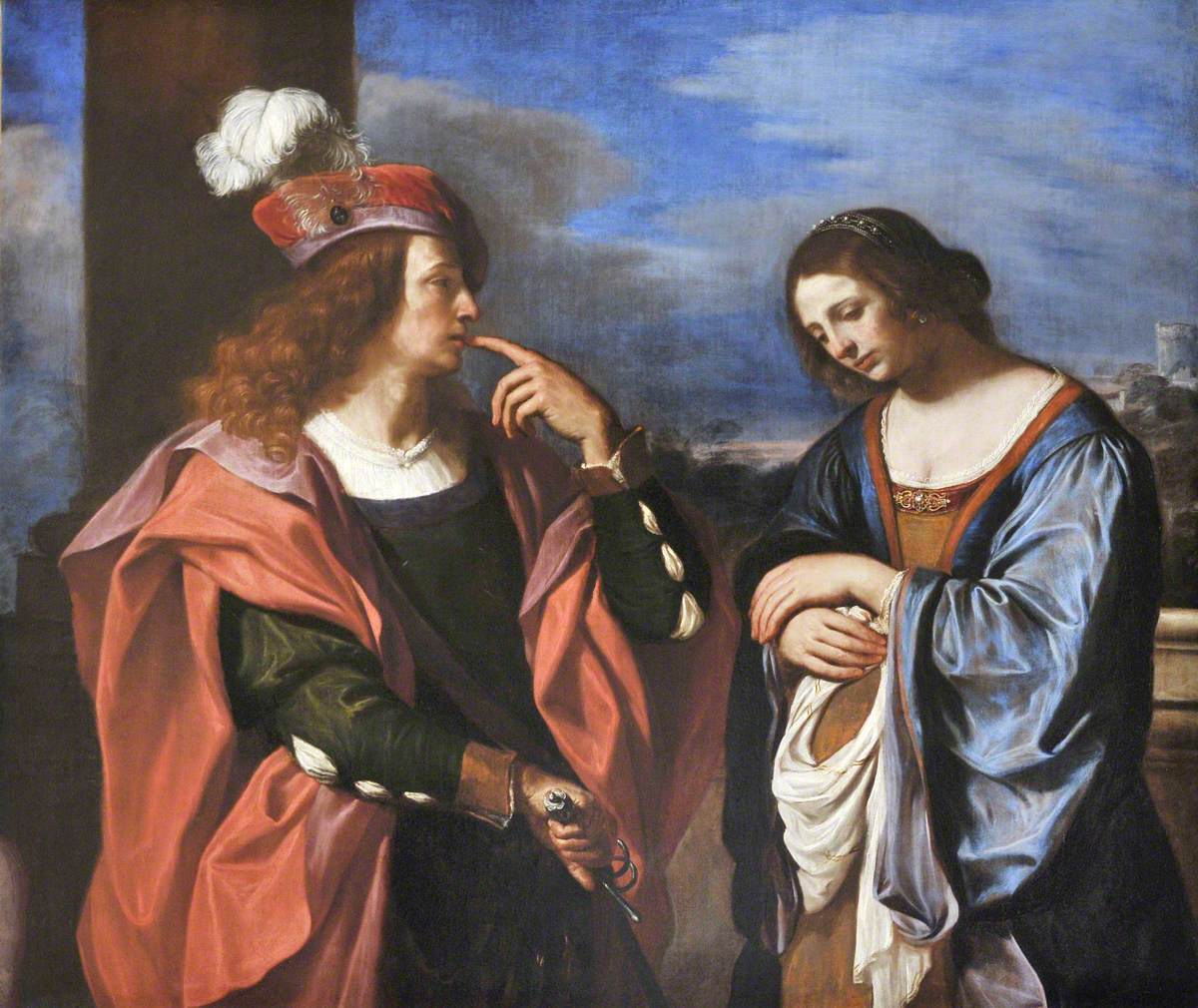 Absalom et Tamar - Guercino - Alpha Reproduction