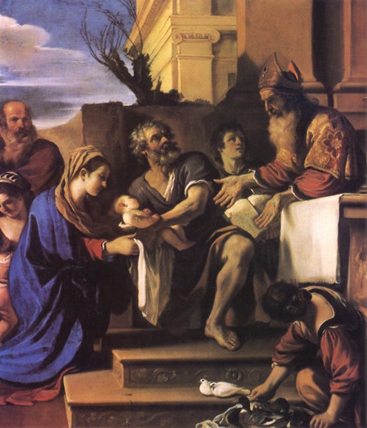 La Présentation de Jésus au Temple - Guercino - Alpha Reproduction