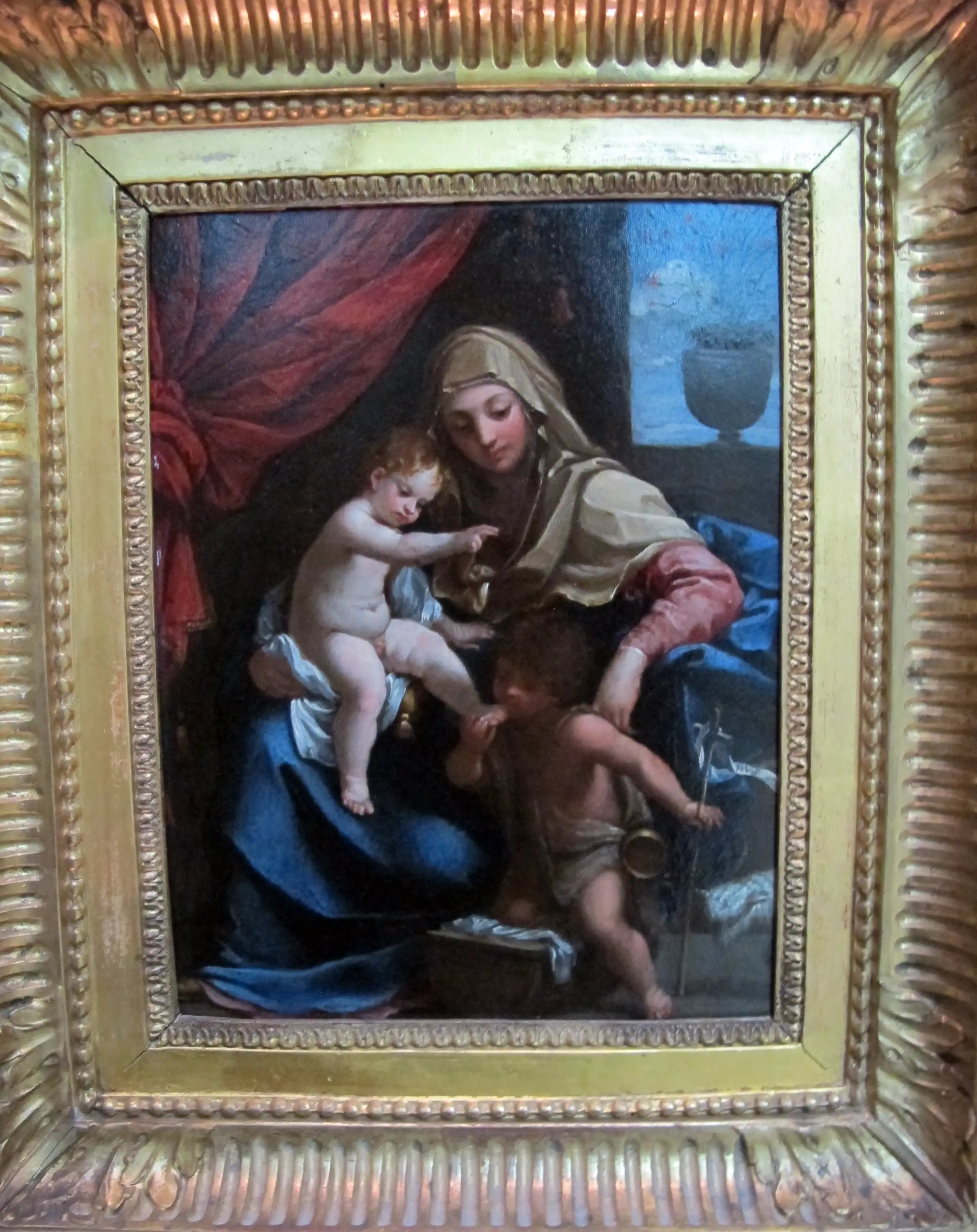 La Vierge à l’Enfant avec saint Jean-Baptiste - Guido Reni - Alpha Reproduction