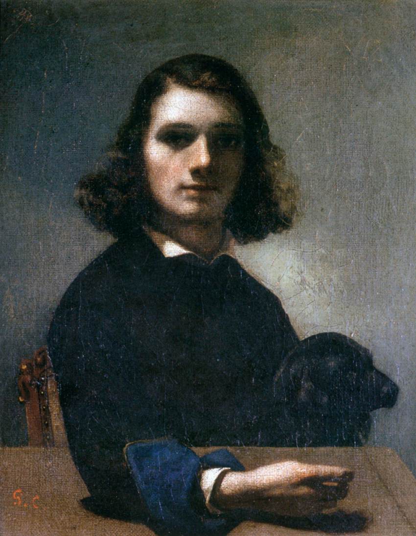 Autoportrait - Gustave Courbet