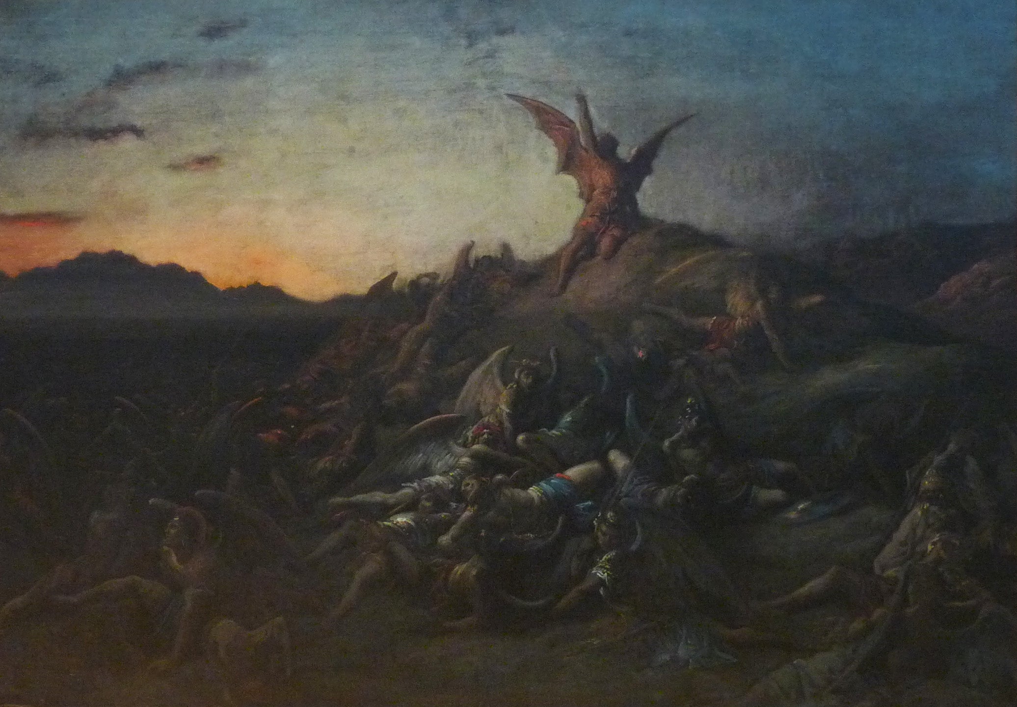 La Chute des anges rebelles - Gustave Doré