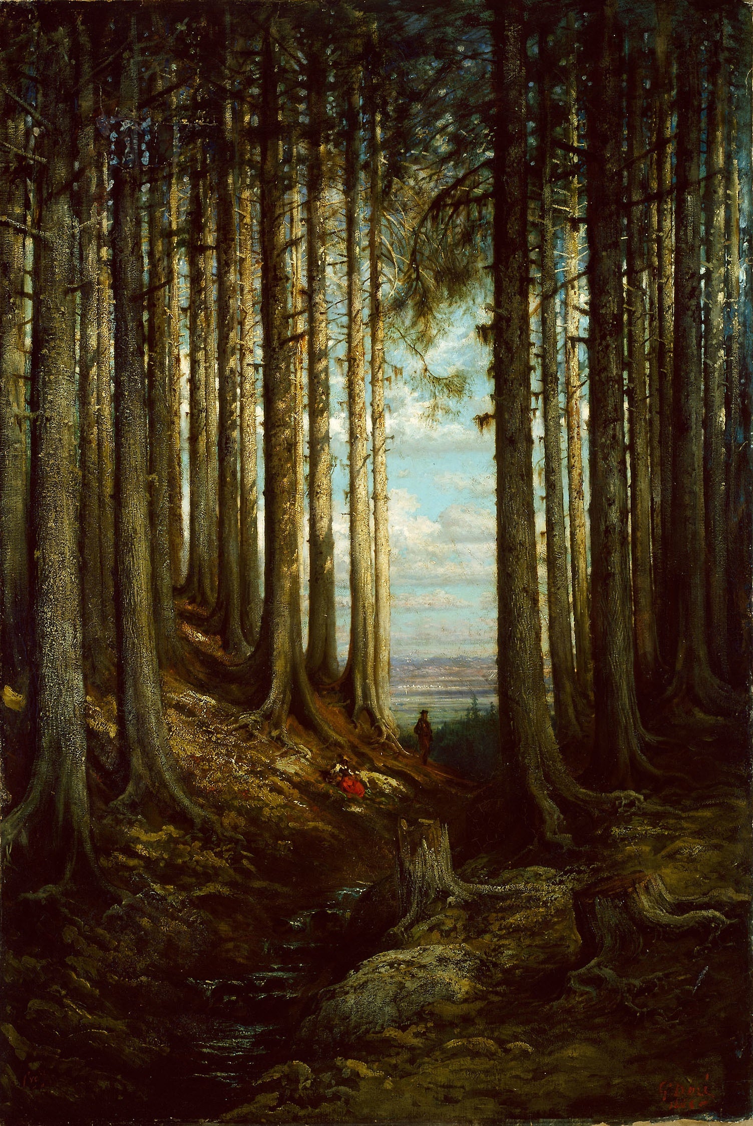 Scène alpine - Gustave Doré