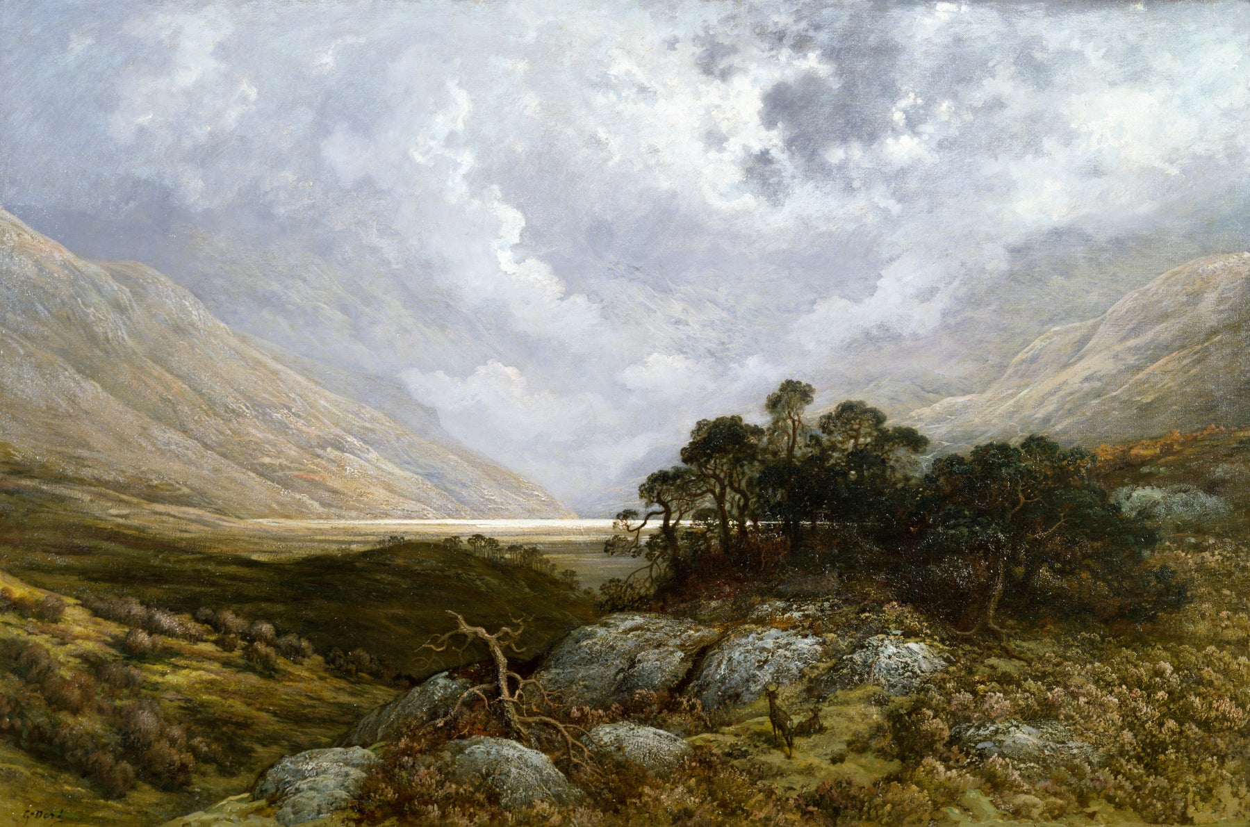 Paysage en Écosse - Gustave Doré