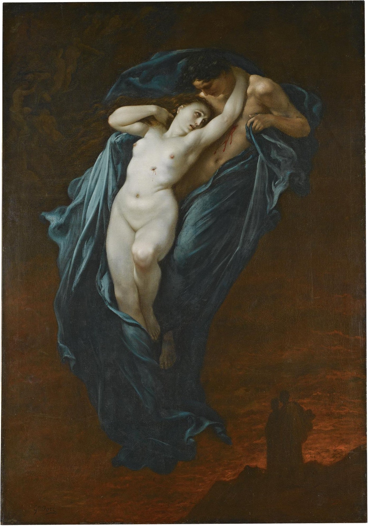 Paolo et Francesca de Rimini - Gustave Doré