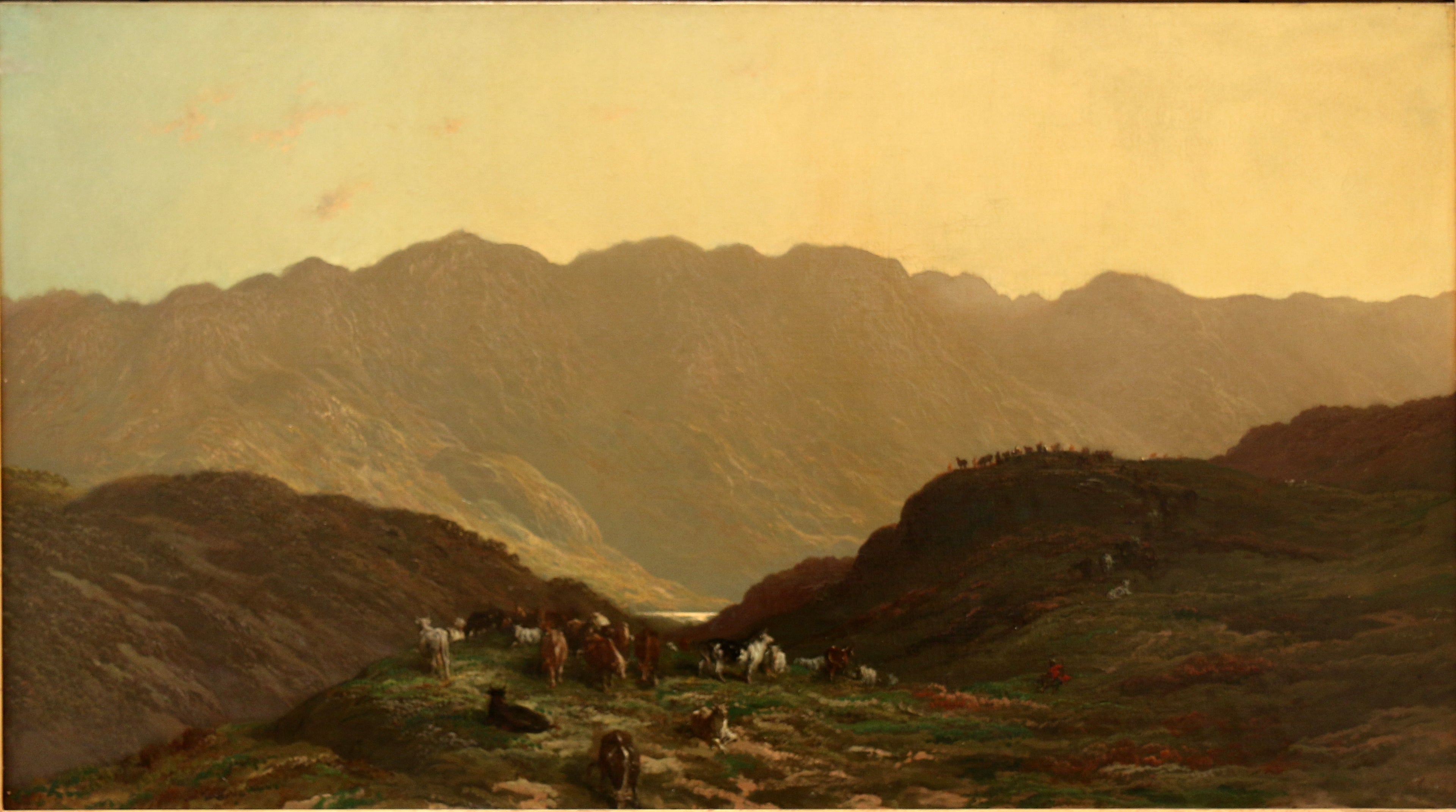 Paysage avec troupeau - Gustave Doré