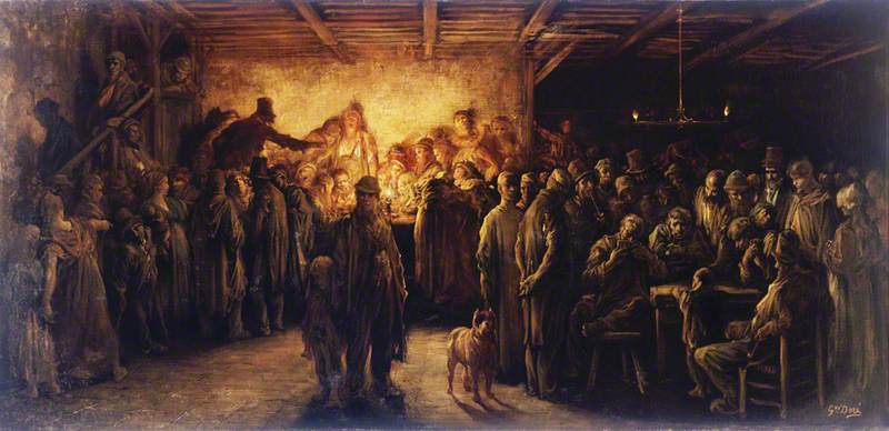 Une maison de pauvres - Gustave Doré