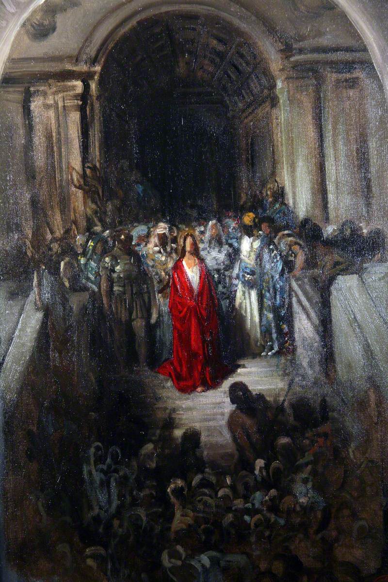 Le Christ quittant le prétoire - Gustave Doré