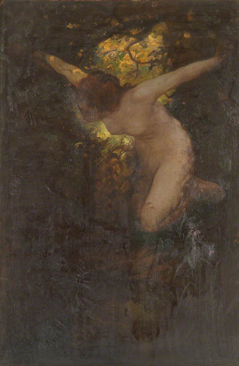La baigneuse - Gustave Doré
