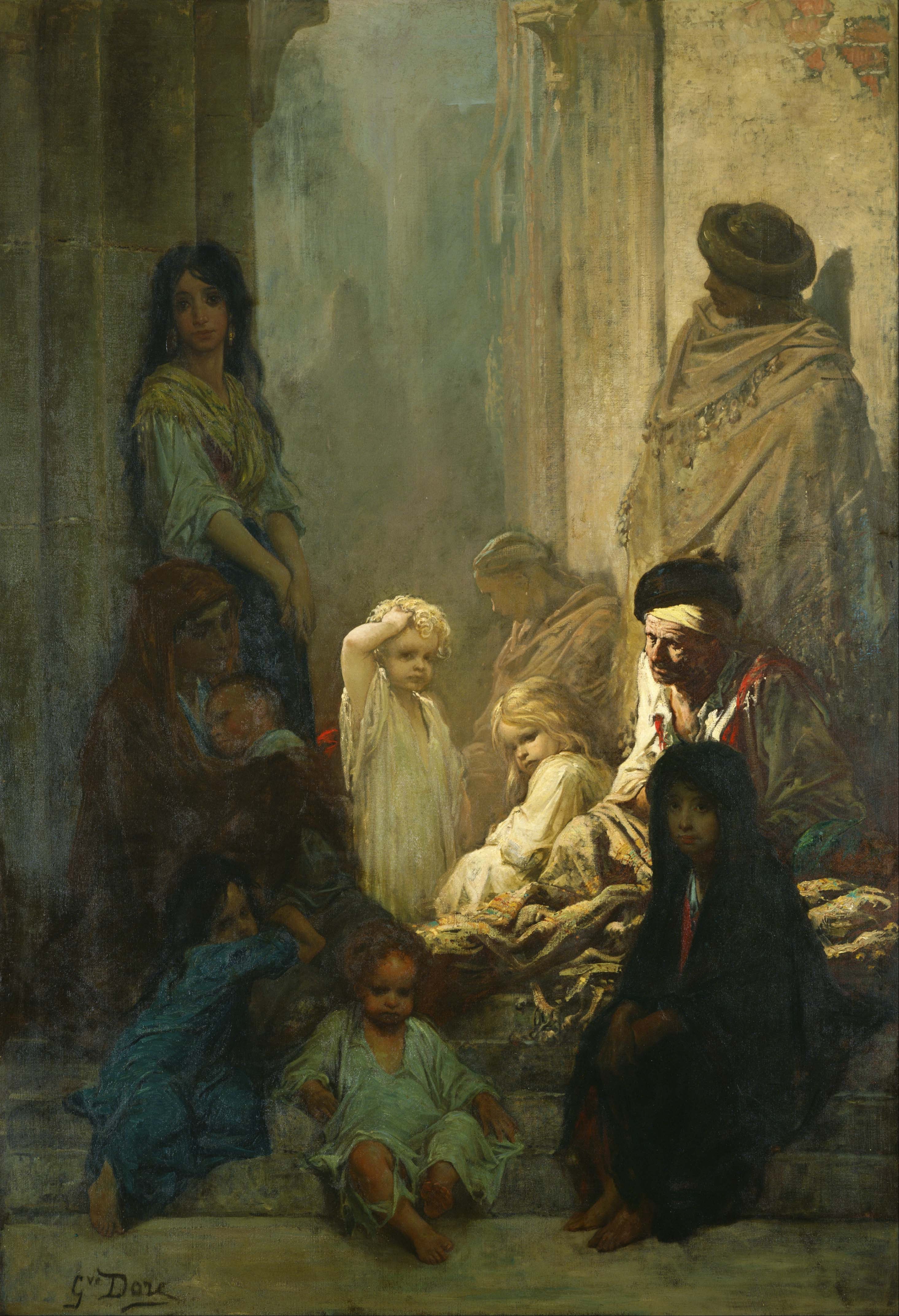La Siesta, Mémoire d'Espagne - Gustave Doré