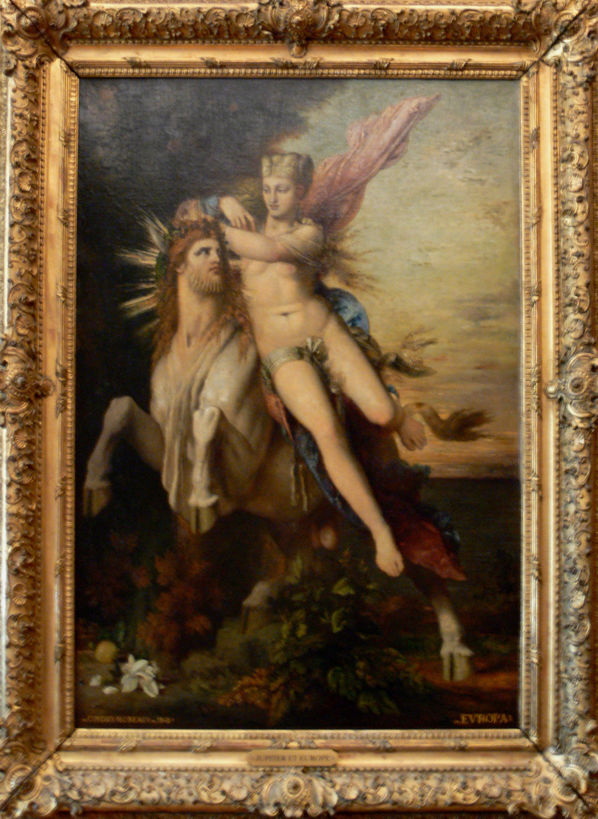 L'Enlèvement d'Europe - Gustave Moreau