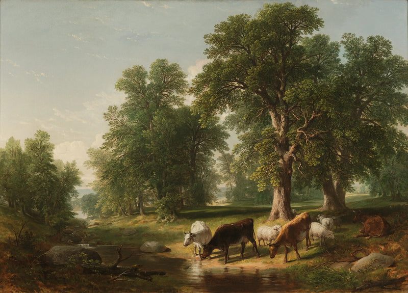 夏の午後 - アッシャー・ブラウン・デュランド

Source:
Un après-midi d'été - Asher Brown Durand