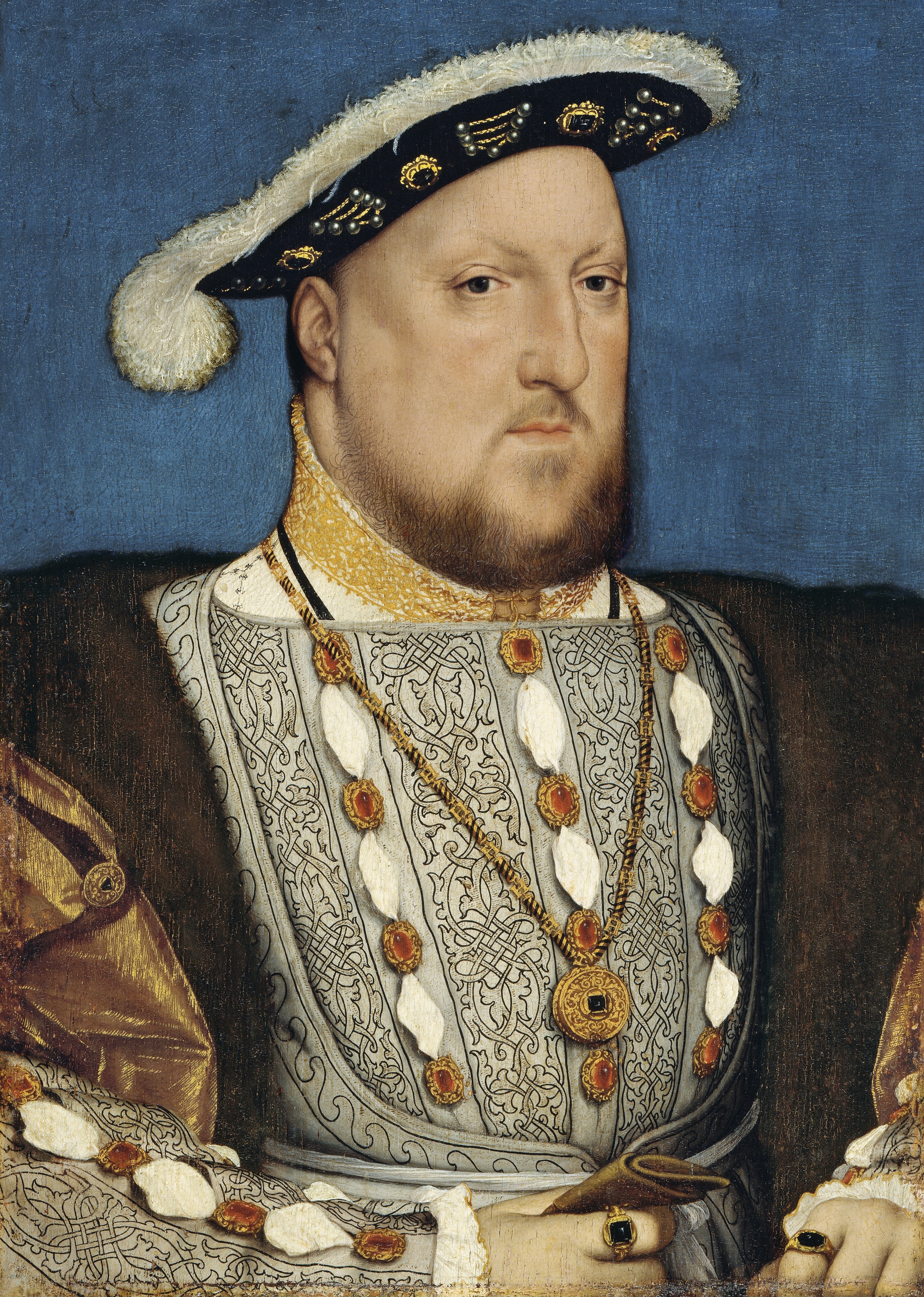 Portrait de Henri VIII - Hans Holbein le Jeune