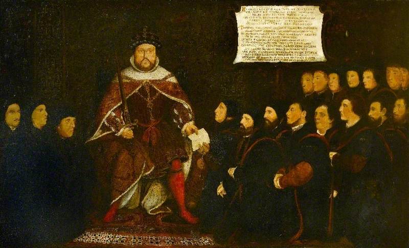 Henry VIII and the Barber Surgeons - Hans Holbein le Jeune