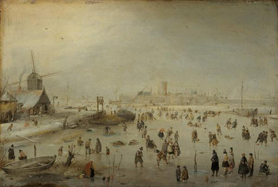 Paysage d'hiver - Hendrick Avercamp