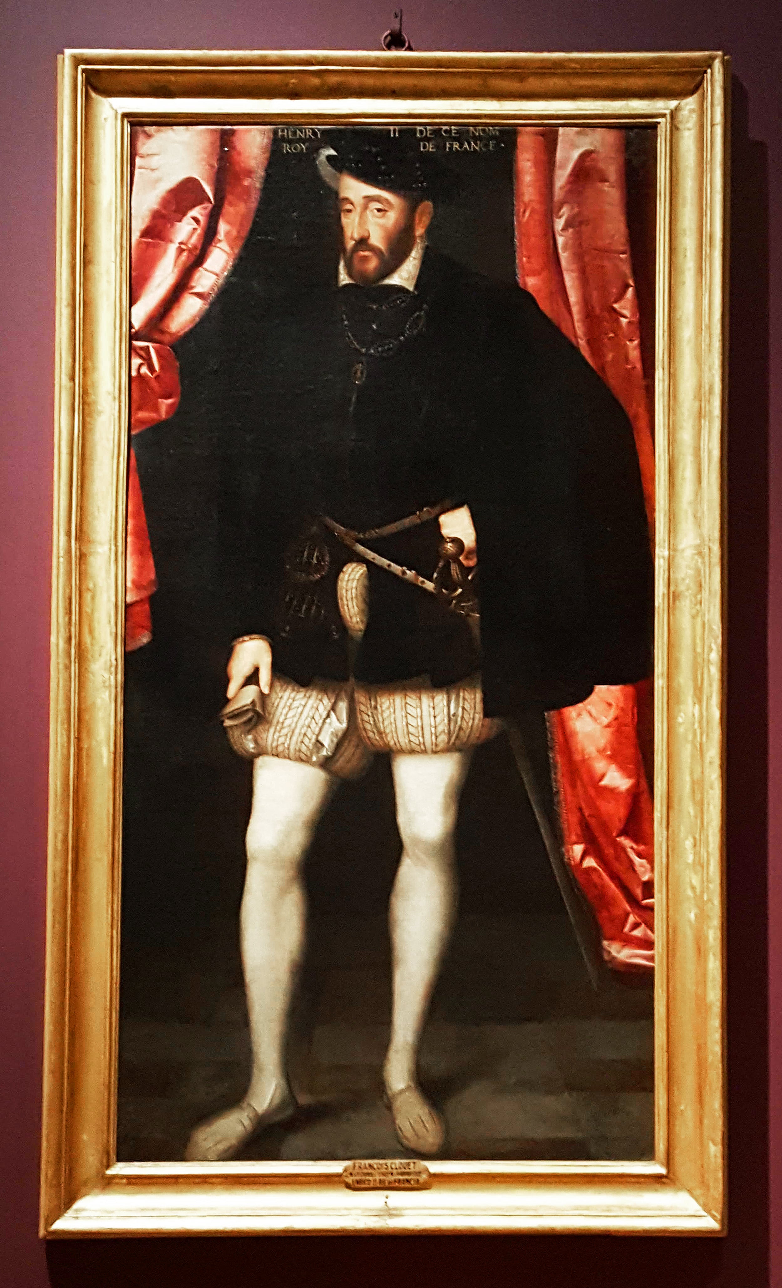 Portrait d'Henri II - François Clouet