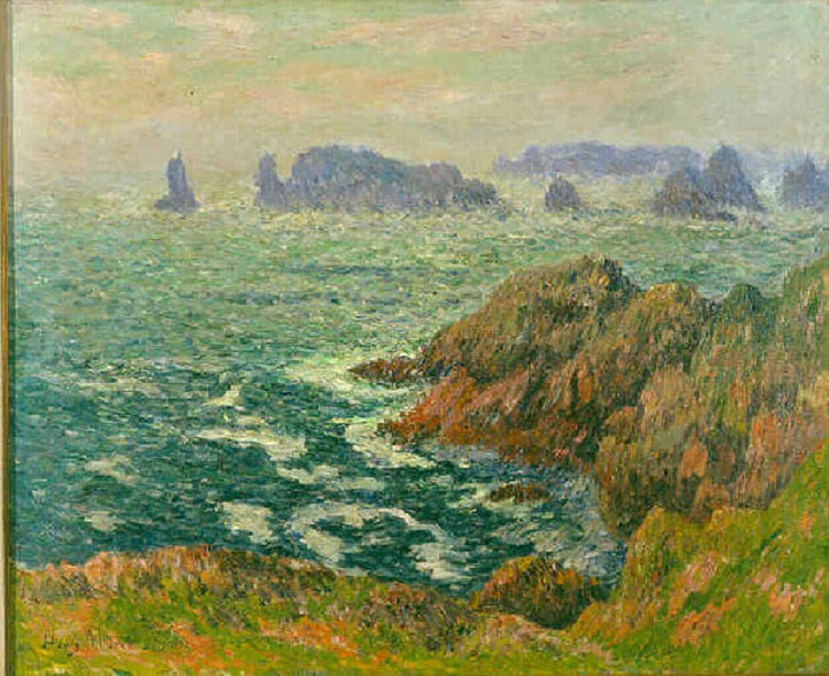 L’île d’Ouessant la chaussée Keller - Henry Moret - Alpha Reproduction