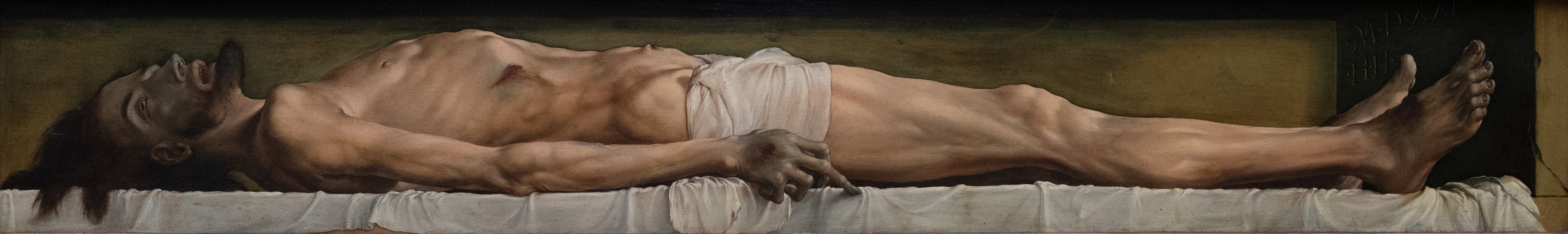 Le Christ mort - Hans Holbein le Jeune