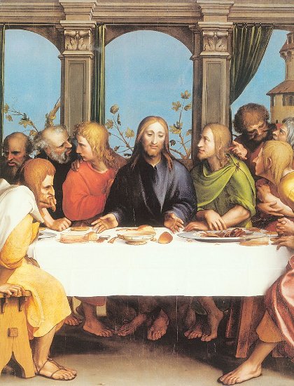 Last Supper - Hans Holbein le Jeune