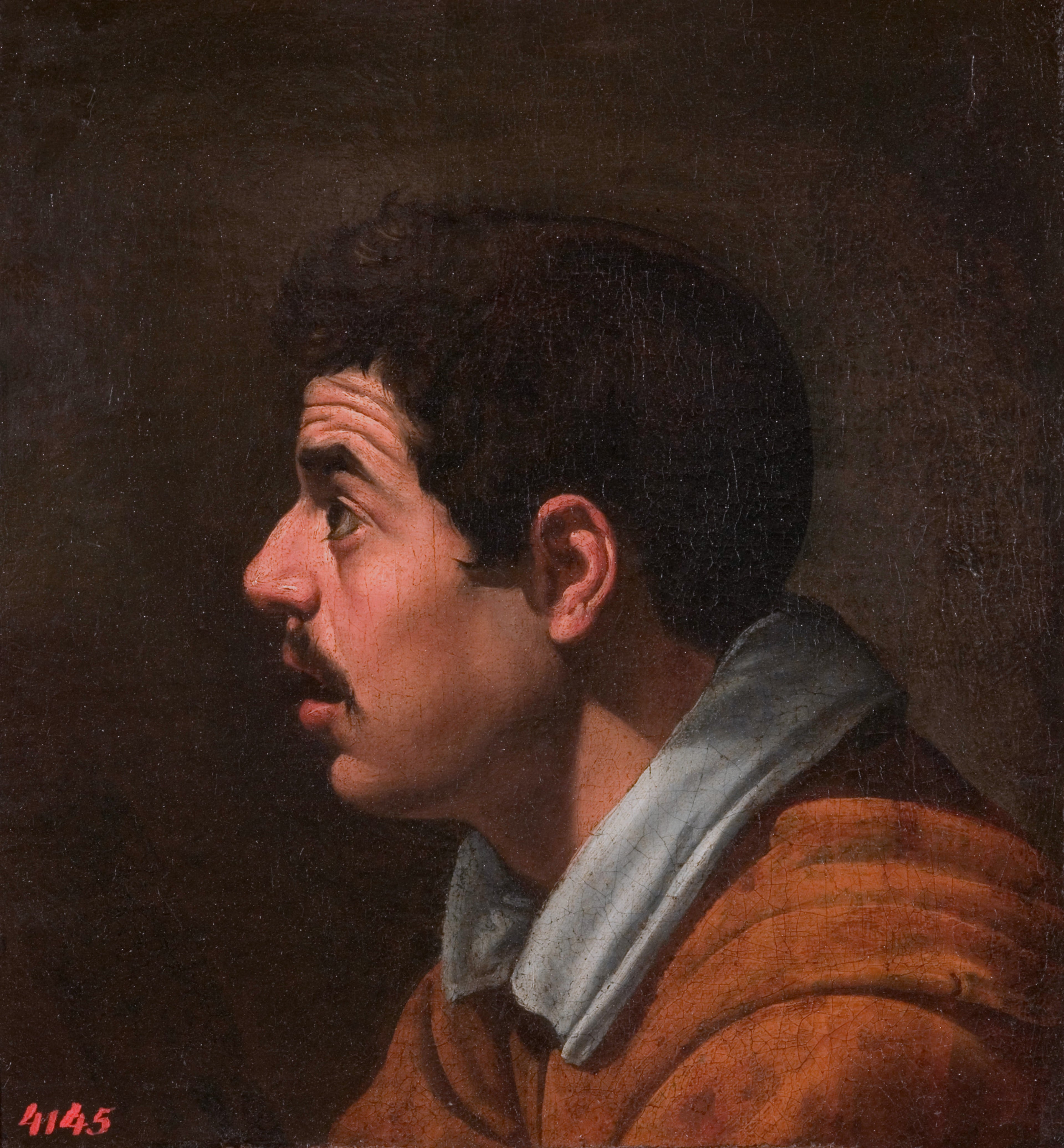 Tête d'homme jeune de profil - Diego Velázquez
