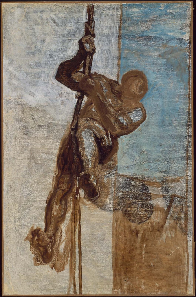 L'homme sur une corde - Honoré Daumier
