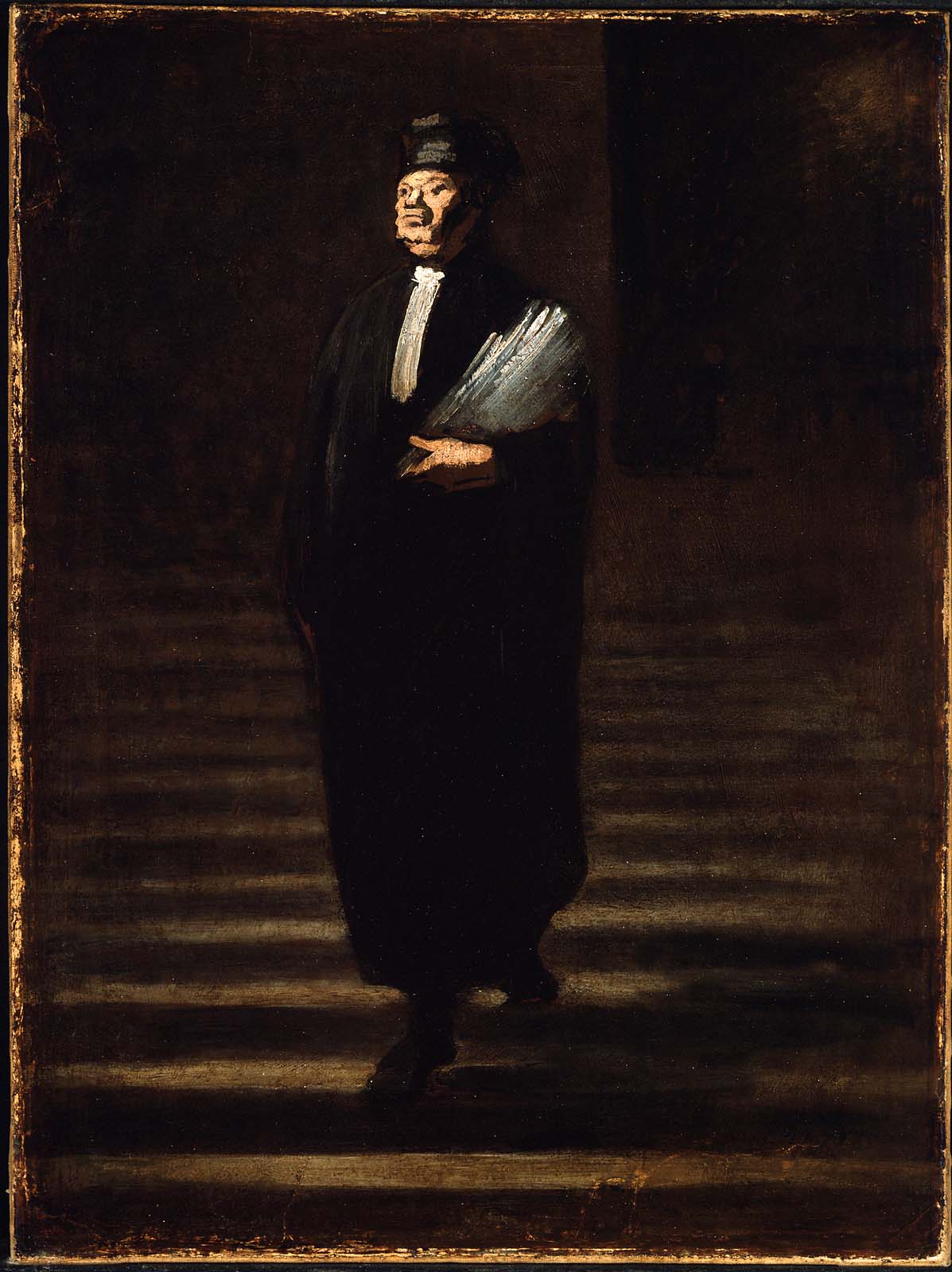 Avocat triomphant - Honoré Daumier