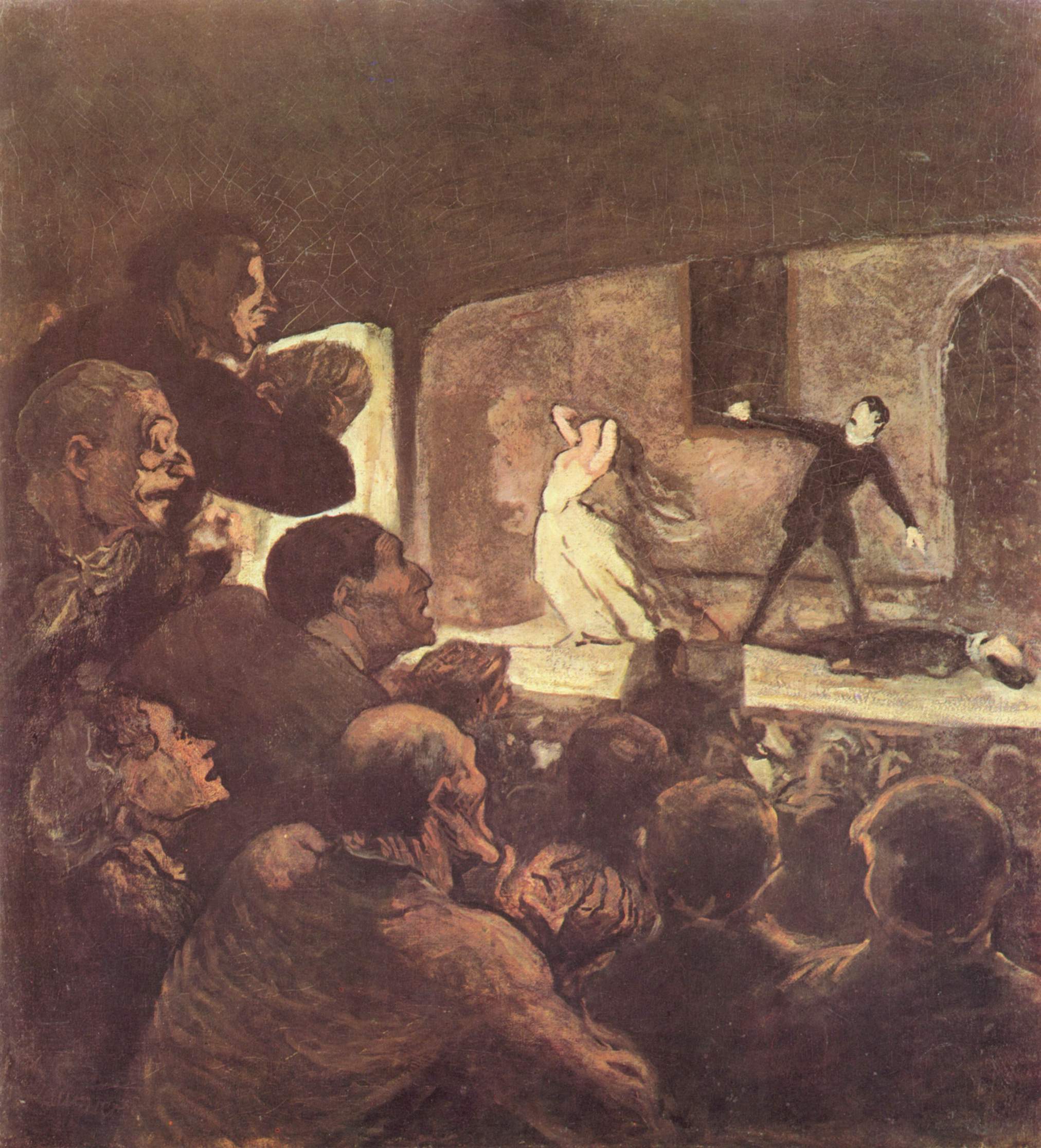 Le Mélodrame - Honoré Daumier