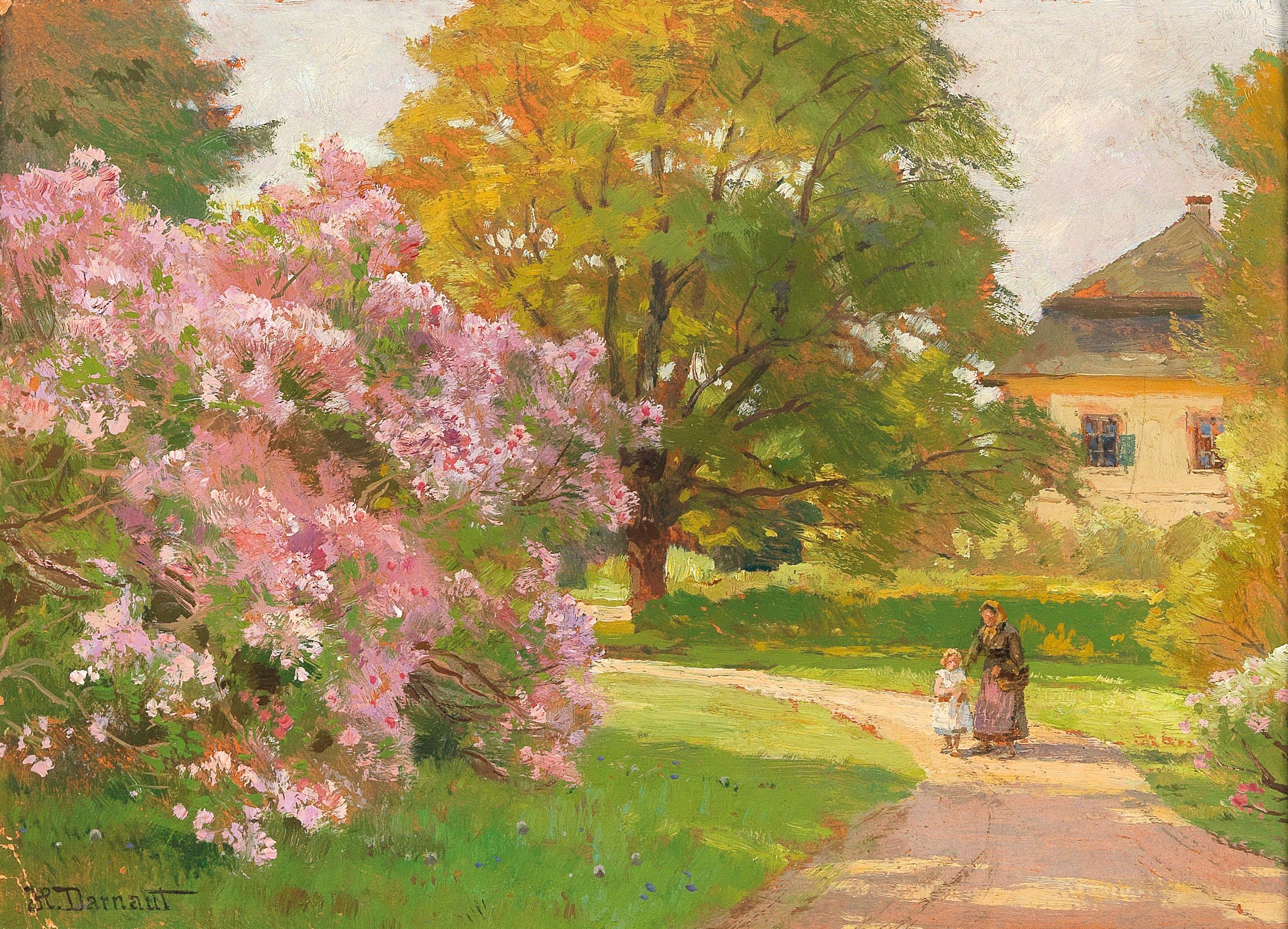 Un buisson en fleurs - Hugo Darnaut
