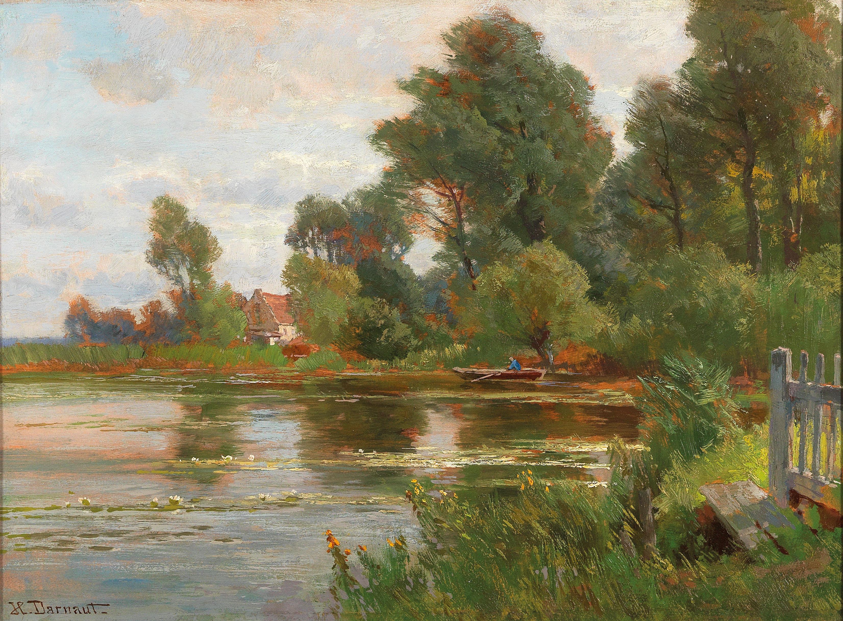 Au bord de l'étang - Hugo Darnaut
