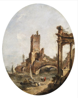 Paysage imaginaire - Francesco Guardi - Alpha Reproduction