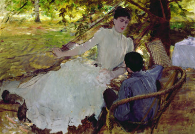 Sur le hamac - II - Giuseppe De Nittis - Alpha Reproduction