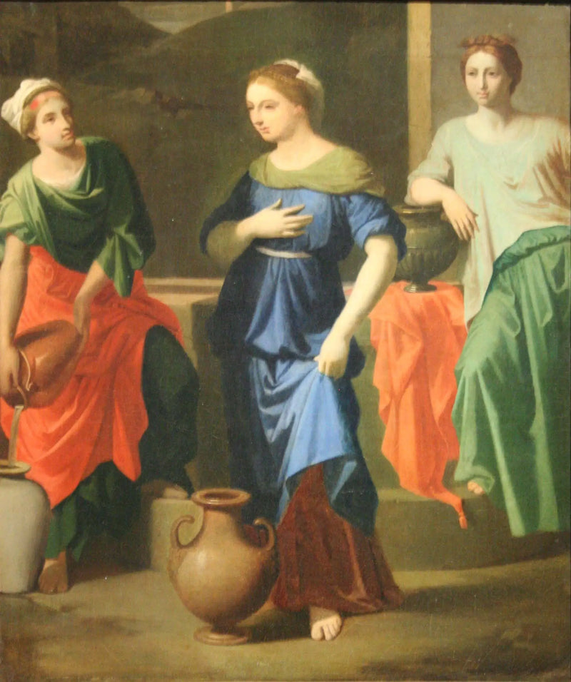 エリゼールとレベッカの出会い - ジャン＝オーギュスト＝ドミニク・アングル