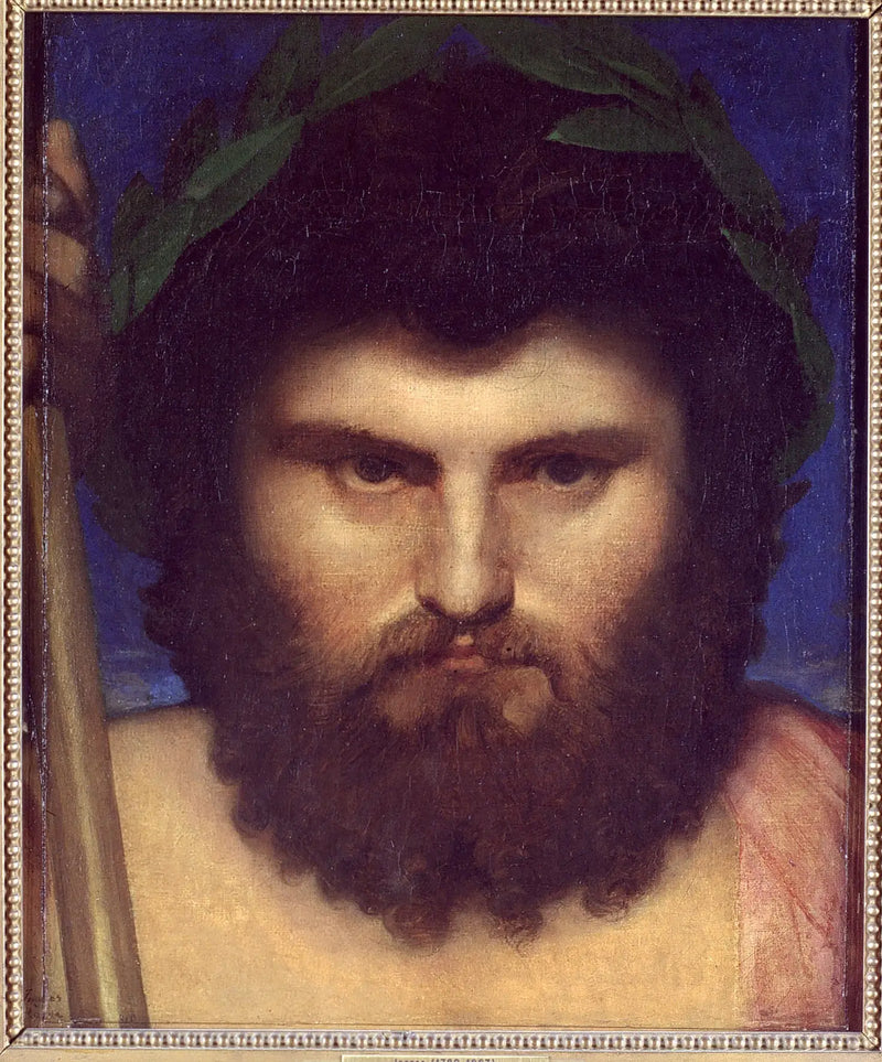 ユピテルの頭部 - ジャン＝オーギュスト＝ドミニク・アンギュ