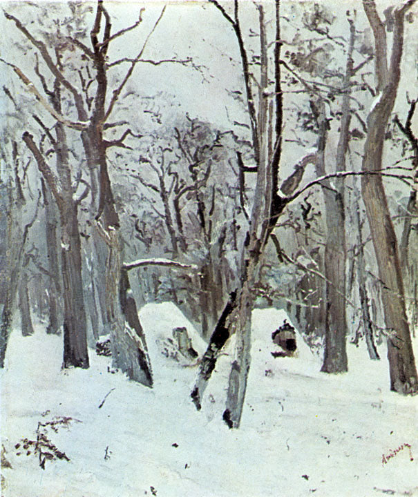 Bois en hiver - Ion Andreescu