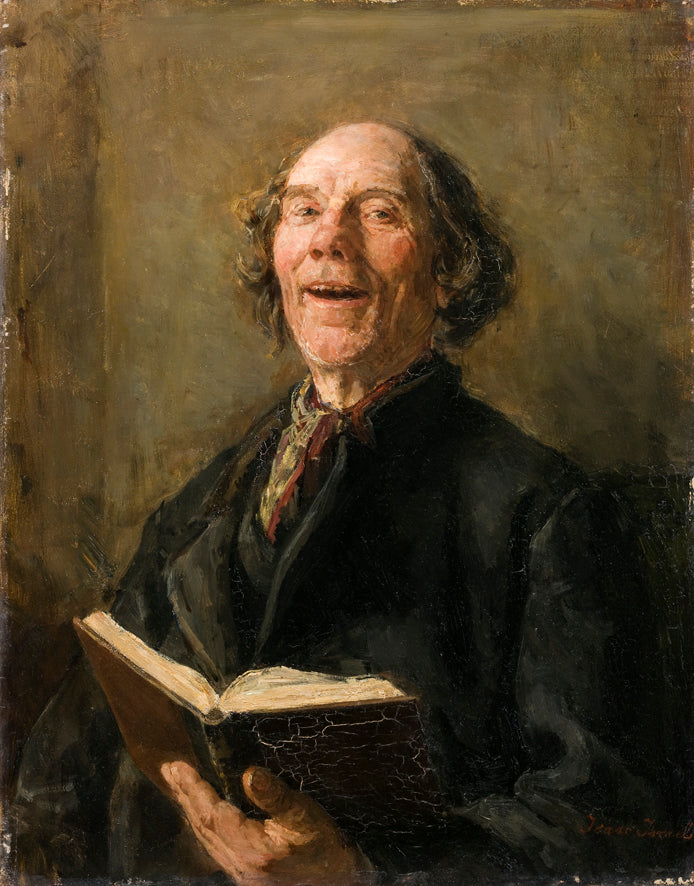 Le chanteur - Isaac Israëls - Alpha Reproduction