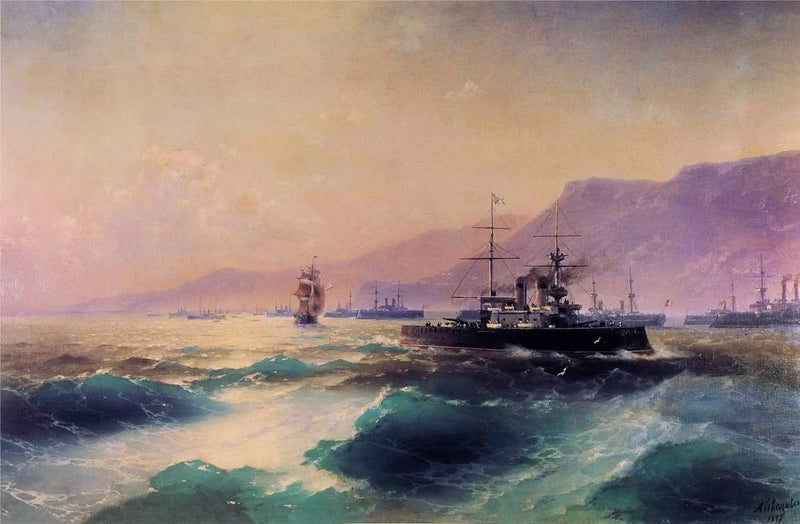 クレタ島沖の戦艦 - イワン・アイヴァゾフスキー

Source:
Canonnière au large de la Crète - Ivan Aïvazovski