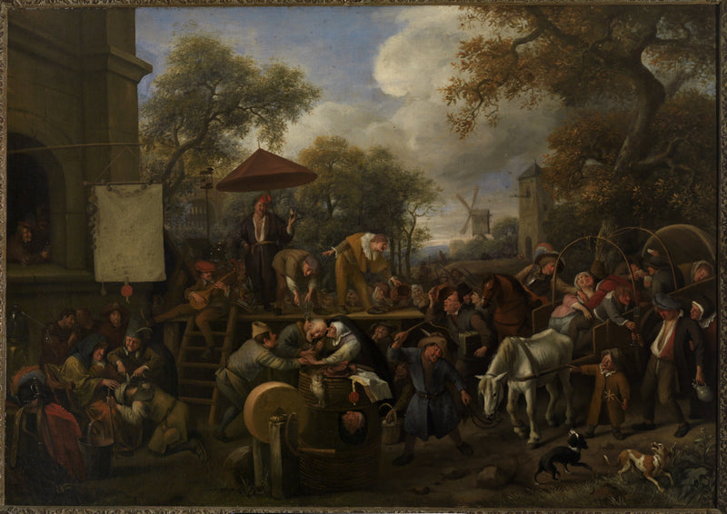Le charlatan - Jan Steen