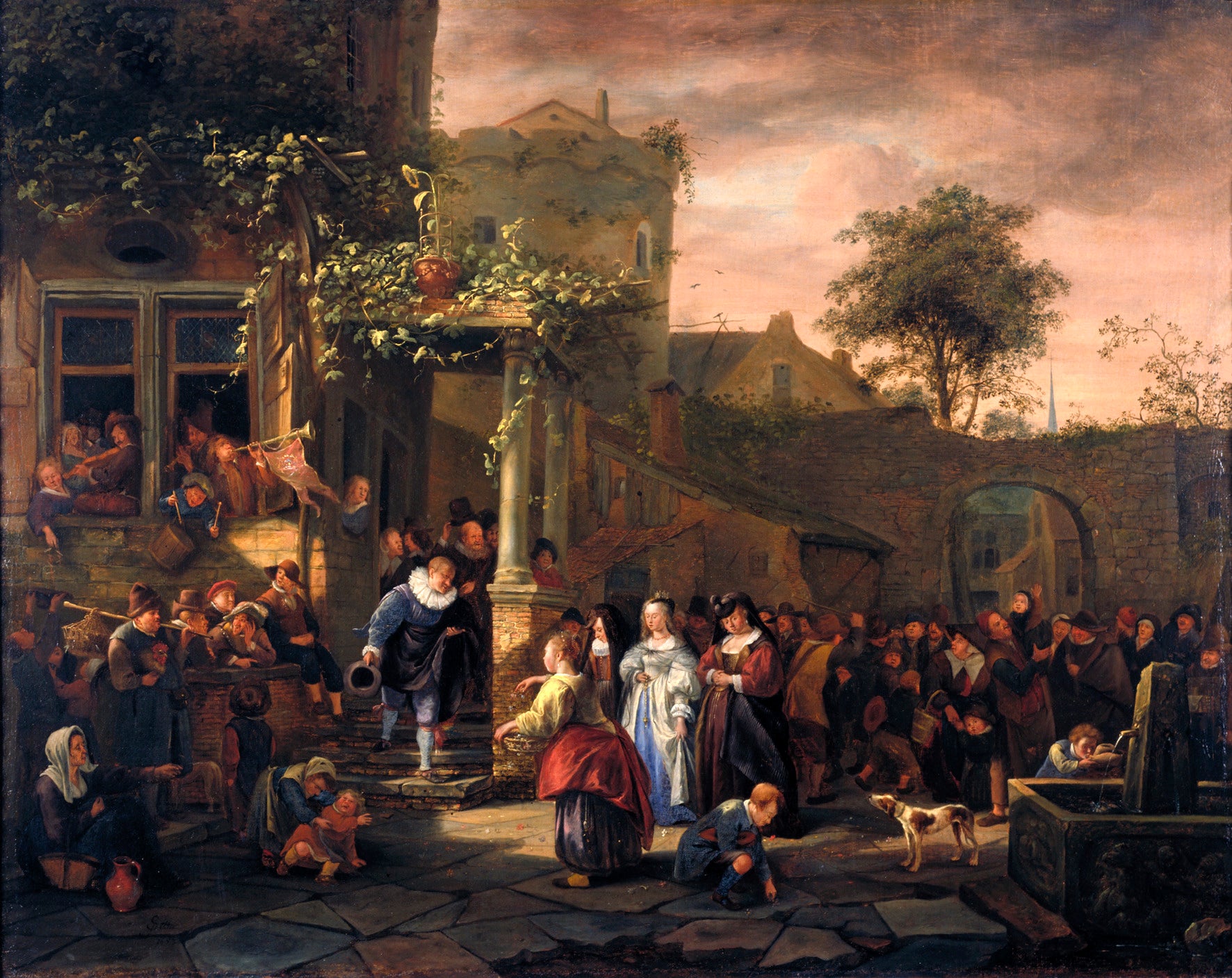 Le mariage du village - Jan Steen