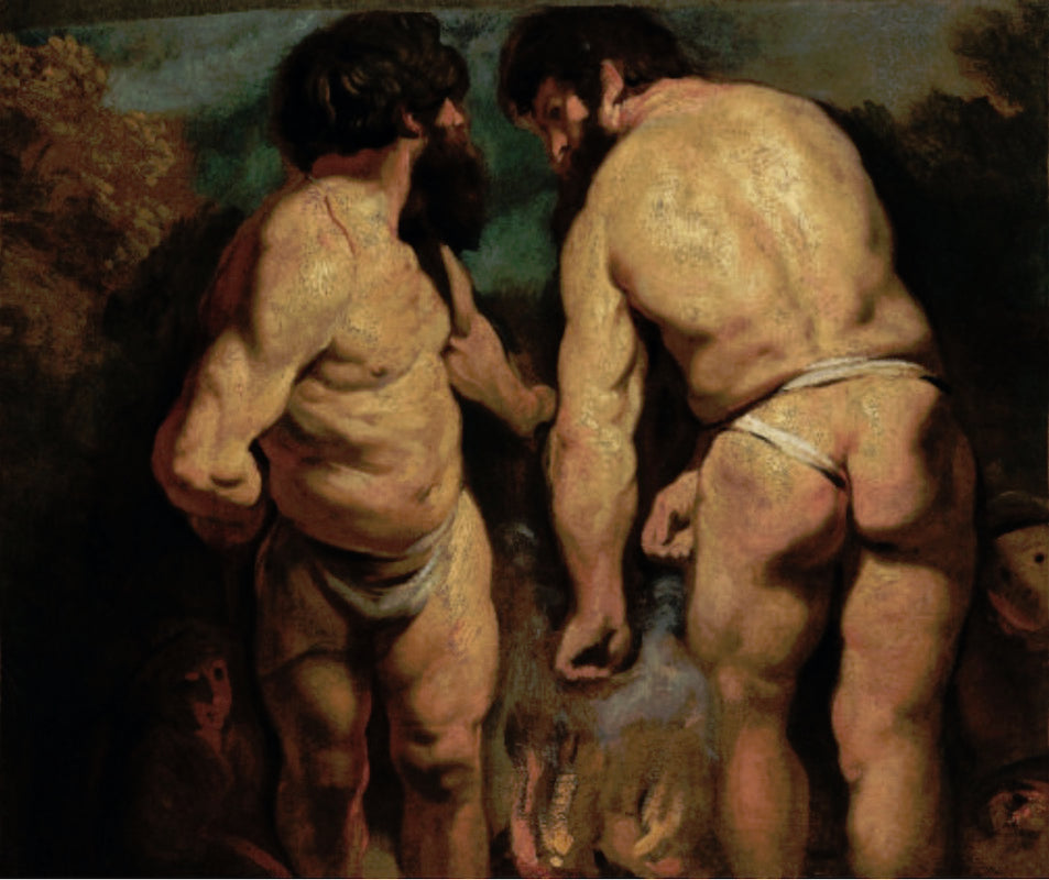 Étude de deux nus masculins - Jacob Jordaens