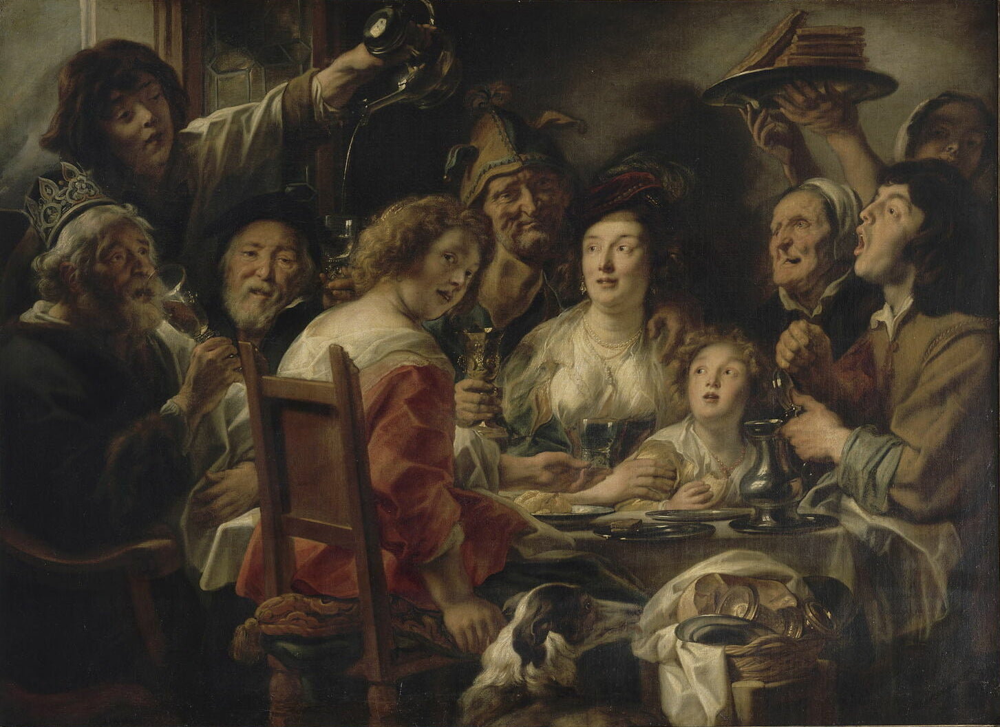 Le Roi boit - Jacob Jordaens1