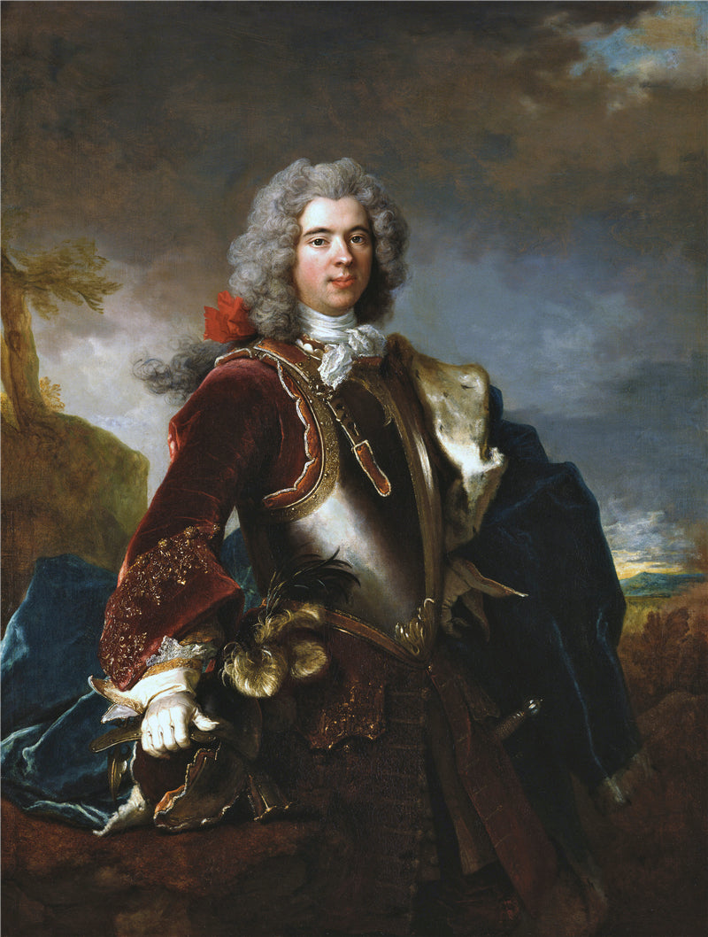 Portrait de Jacques 1er Grimaldi - Nicolas de Largillière