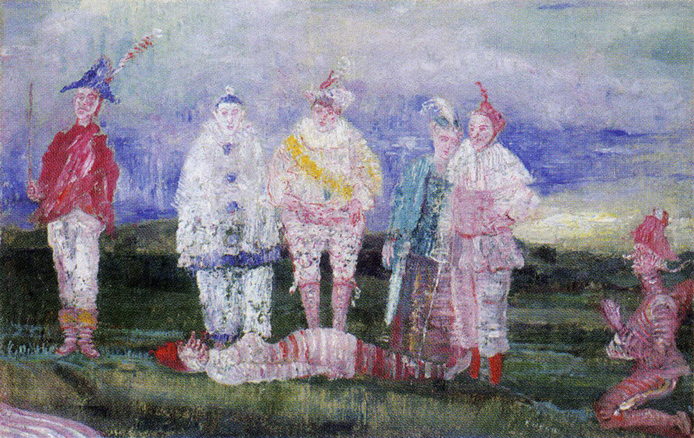 Duel of the Masks - James Ensor
