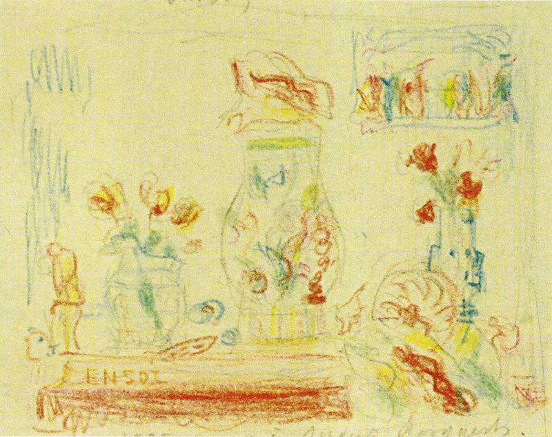 The Chinese Vase - James Ensor