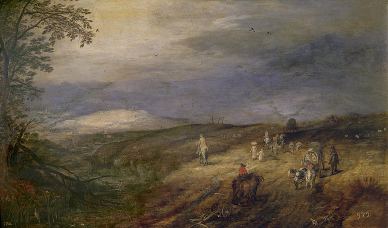 Chemin dans une forêt - Jan Brueghel l'Ancien