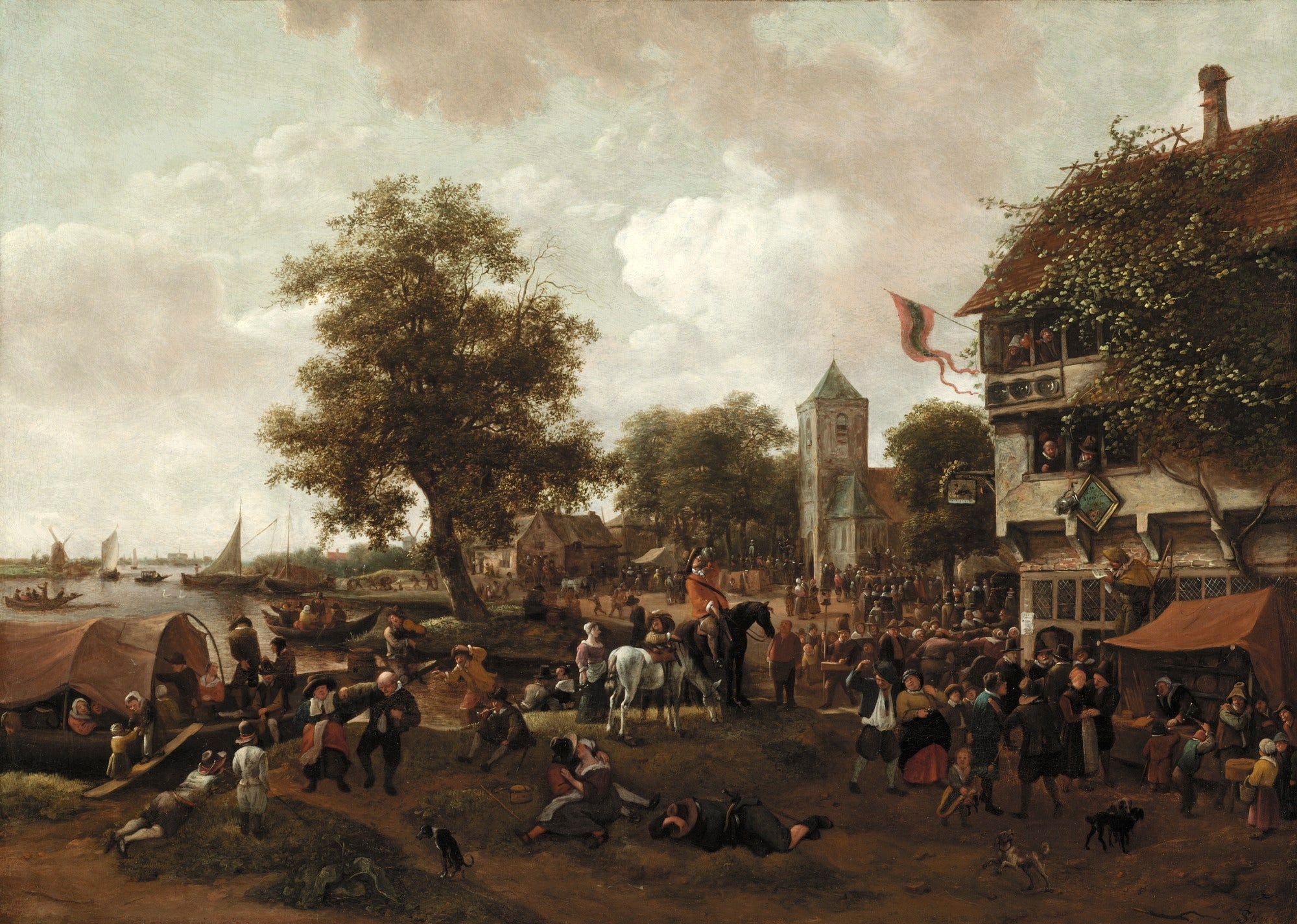 La foire d'Oegstgeest - Jan Steen