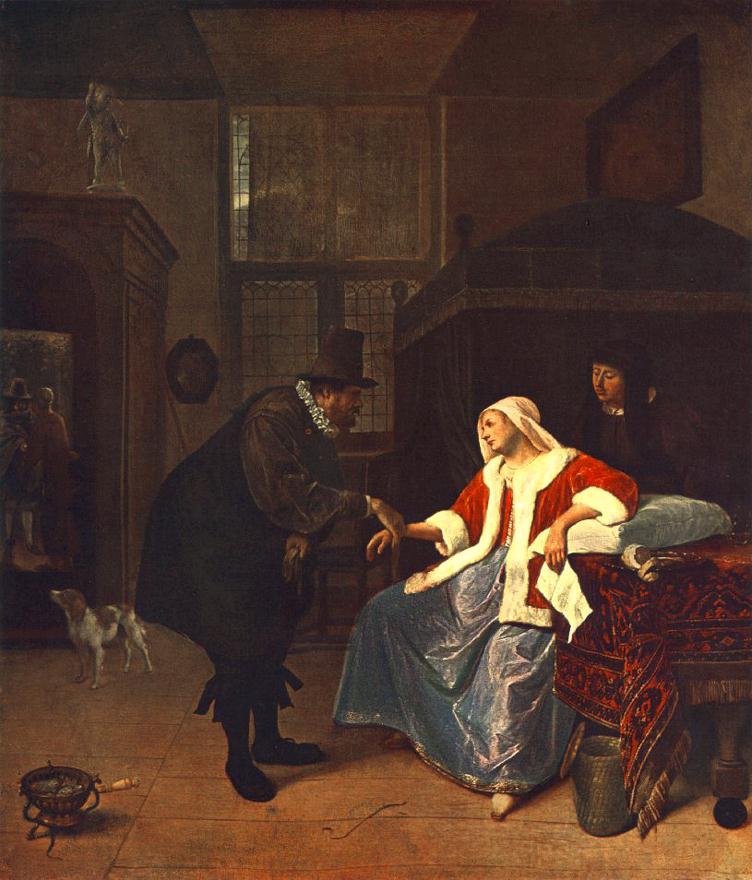Maladie d'amour - Jan Steen