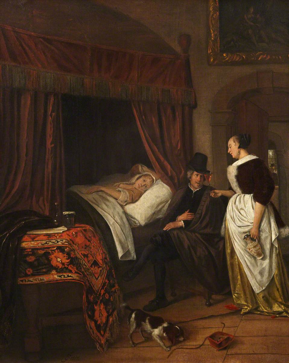 La visite chez le médecin - Jan Steen