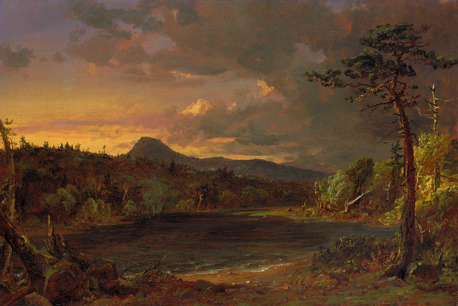 Ruisseau Catskill - Jasper Francis Cropsey